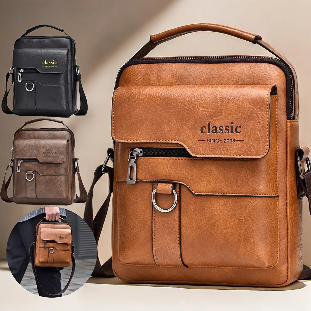 Bolso Crossbody Hombre FXZLLQ - Vintage Gran Capacidad