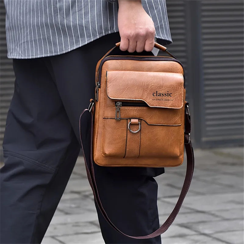 Bolso Crossbody Hombre FXZLLQ - Vintage Gran Capacidad