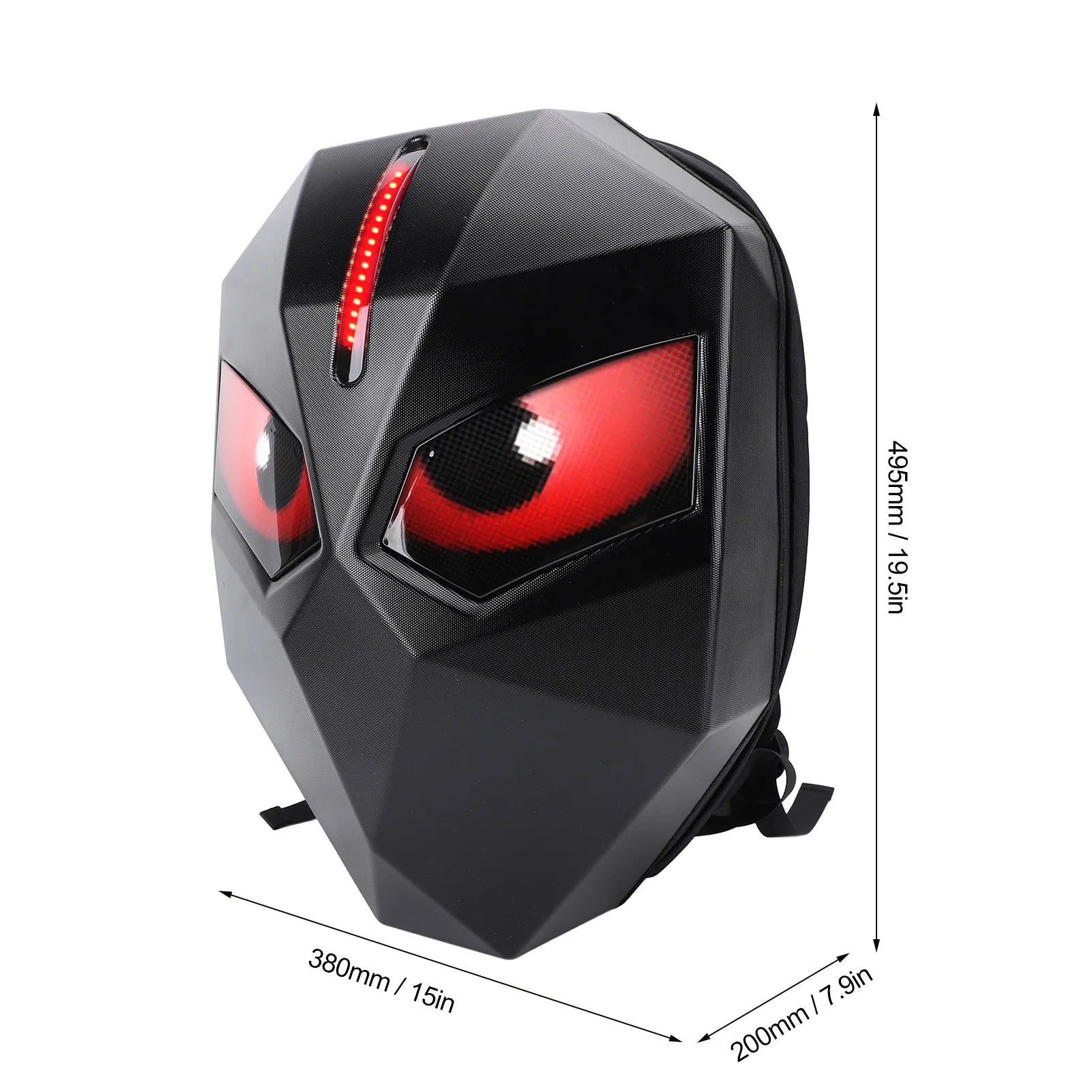 Mochila LED Programable 60x48 - Control APP Pantalla