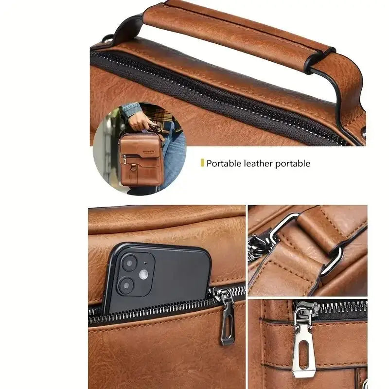 Bolso Hombre iPad 9.7" - Messenger Business Cuero PU